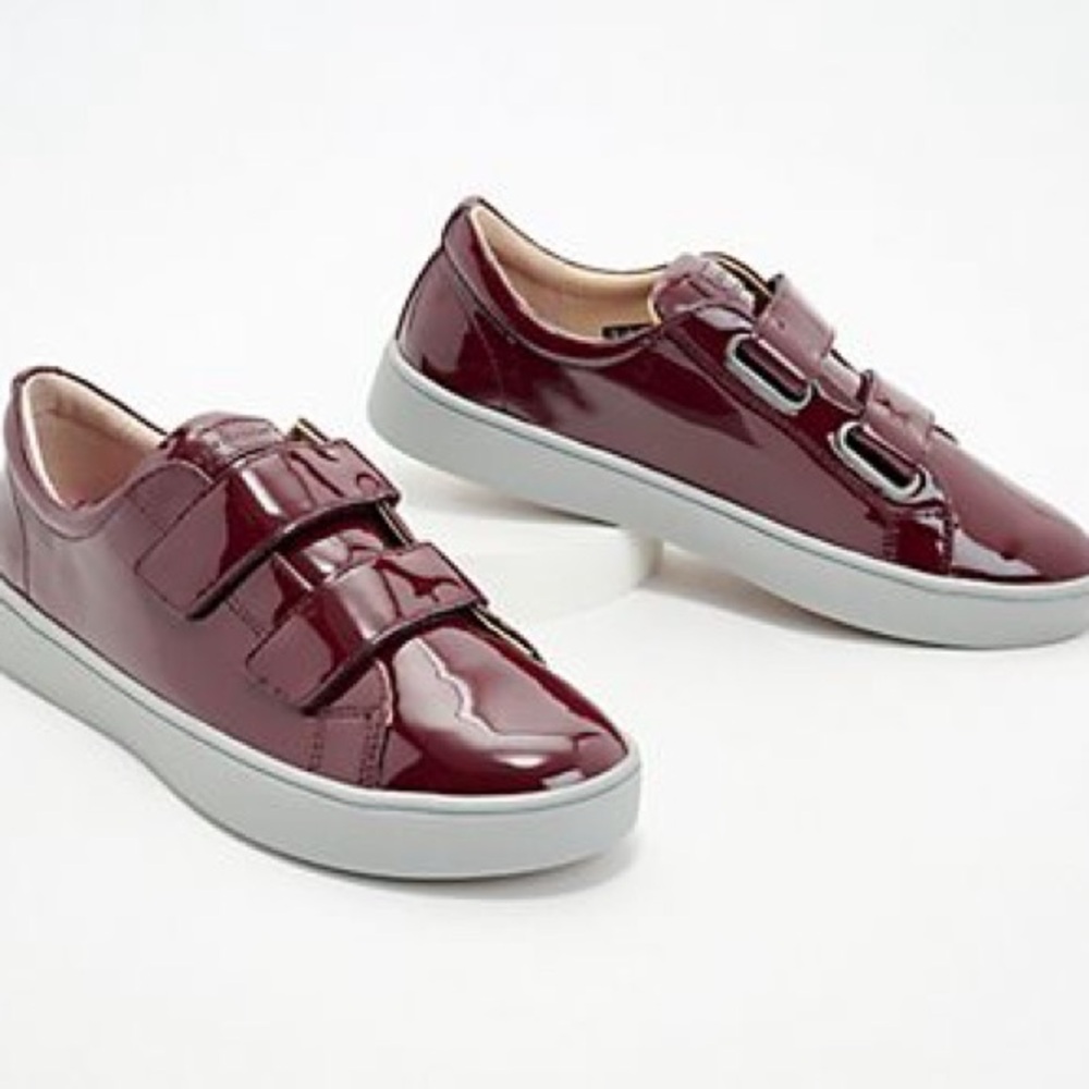 Revitalign Orthotic Malibu Bella Sneakers Patent Leather Sz‎ 9.5B B110
